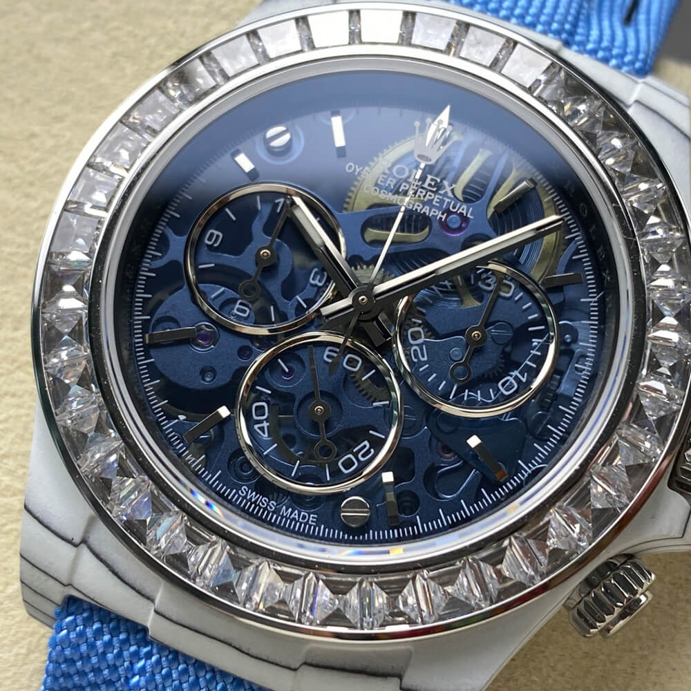 R01ex Diw Daytona skeleton dial