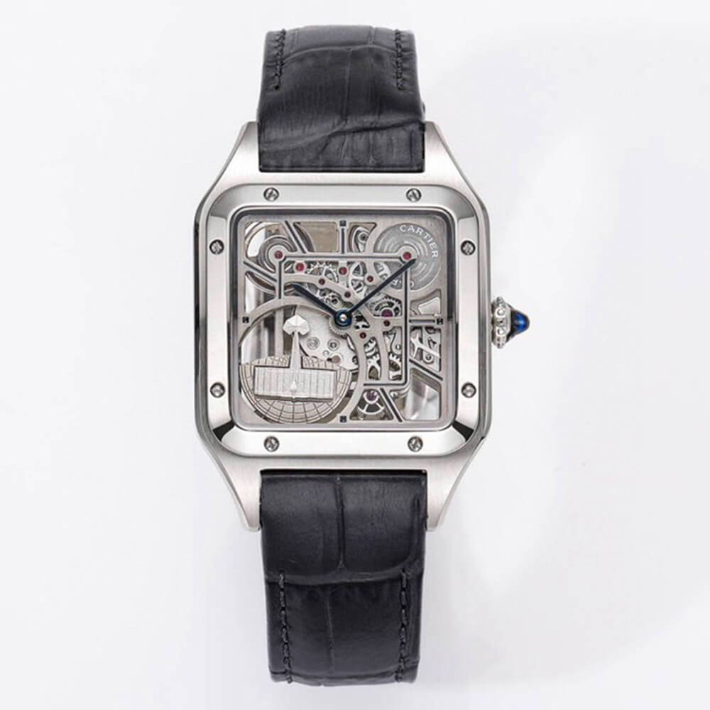 Ca*t1er Santos Skeleton Watch