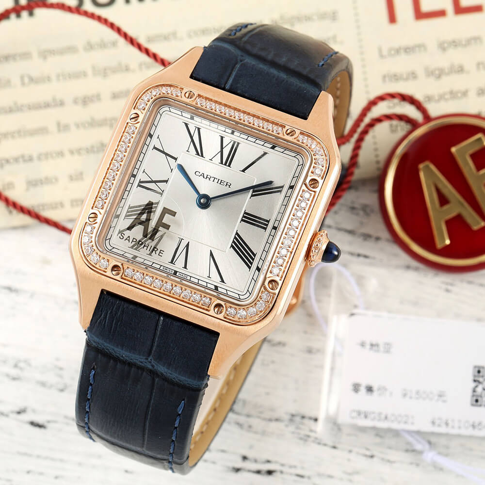 Ca*t1er Small Santos-Dumont watch