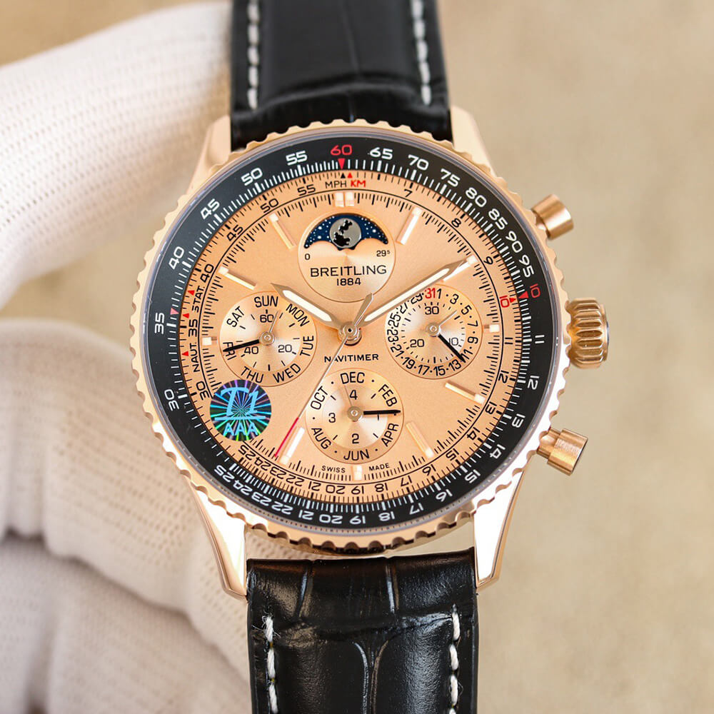 Breitling Navitimer B19 Chronograph 43 Perpetual Calendar 140th Anniversary