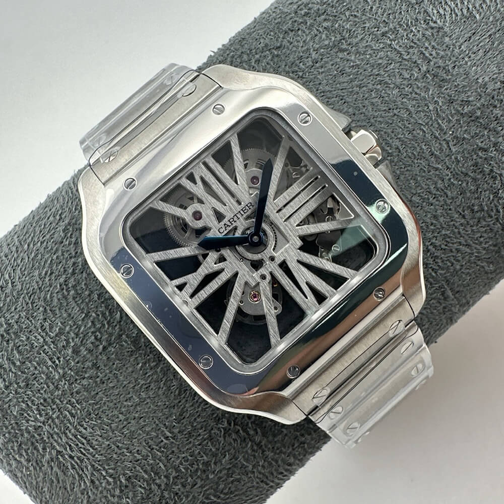 Ca*t1er Santos Skeleton Watch