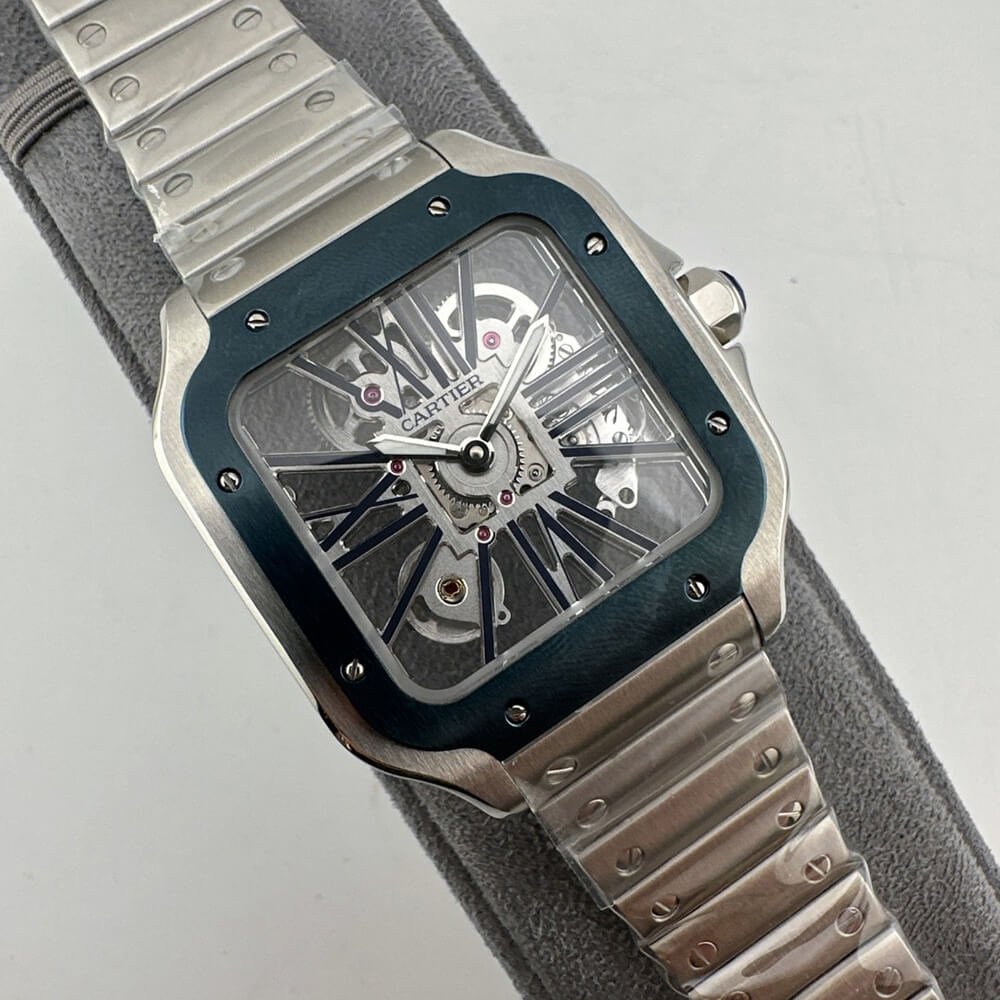 Ca*t1er Santos Skeleton Watch