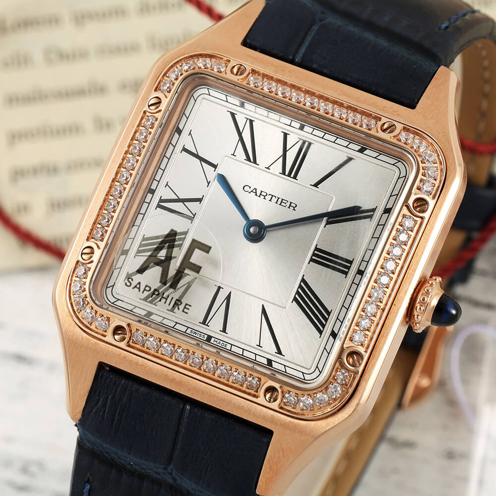 Ca*t1er Small Santos-Dumont watch