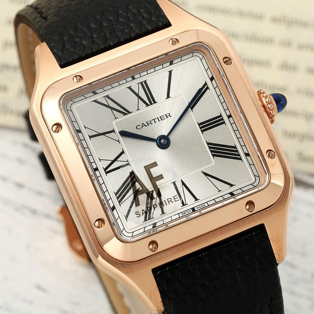 Ca*t1er Small Santos-Dumont watch