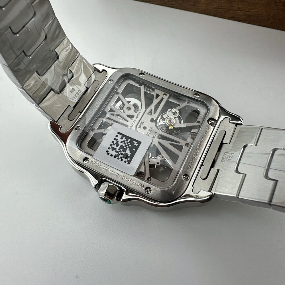 Ca*t1er Santos Skeleton Watch