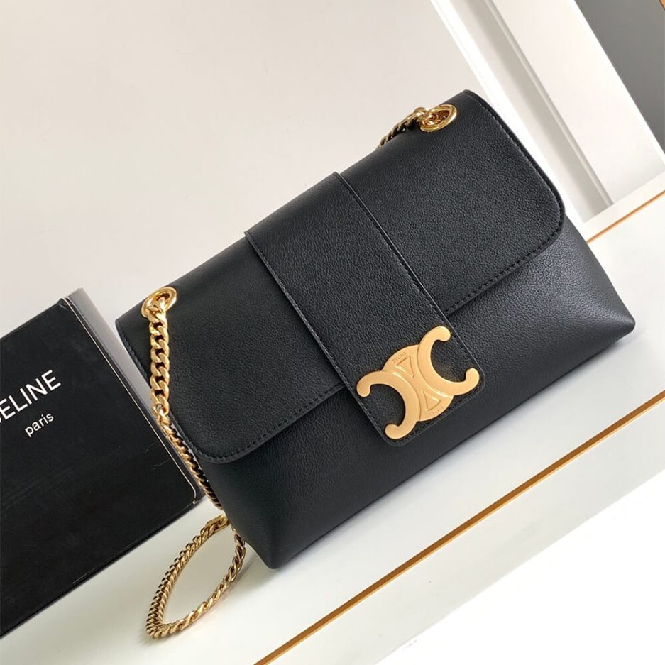 Medium Ce1i*e VICTOIRE bag in soft calfskin