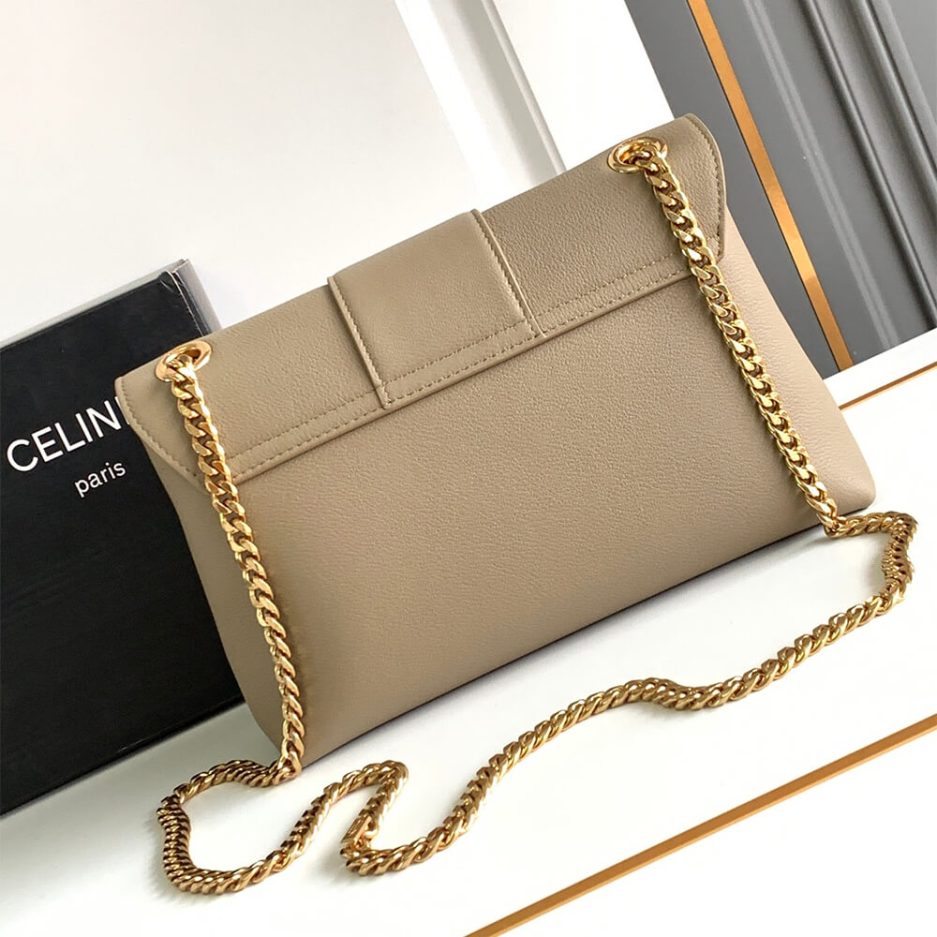 Medium Ce1i*e VICTOIRE bag in soft calfskin