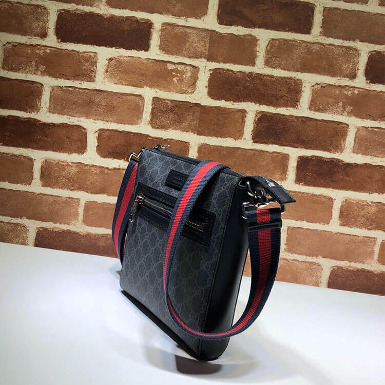 Gvc*1 GG Black Small Messenger Bag