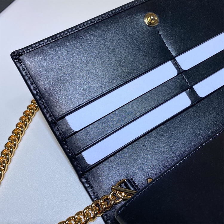 Gvc*1 Horsebit 1955 Wallet With Chain