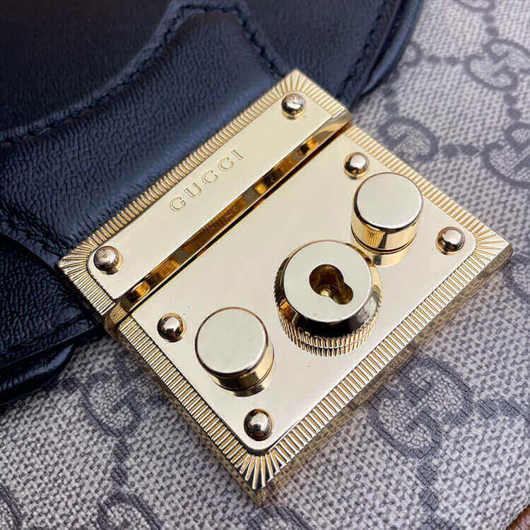Gvc*1 Padlock Small Shoulder Bag