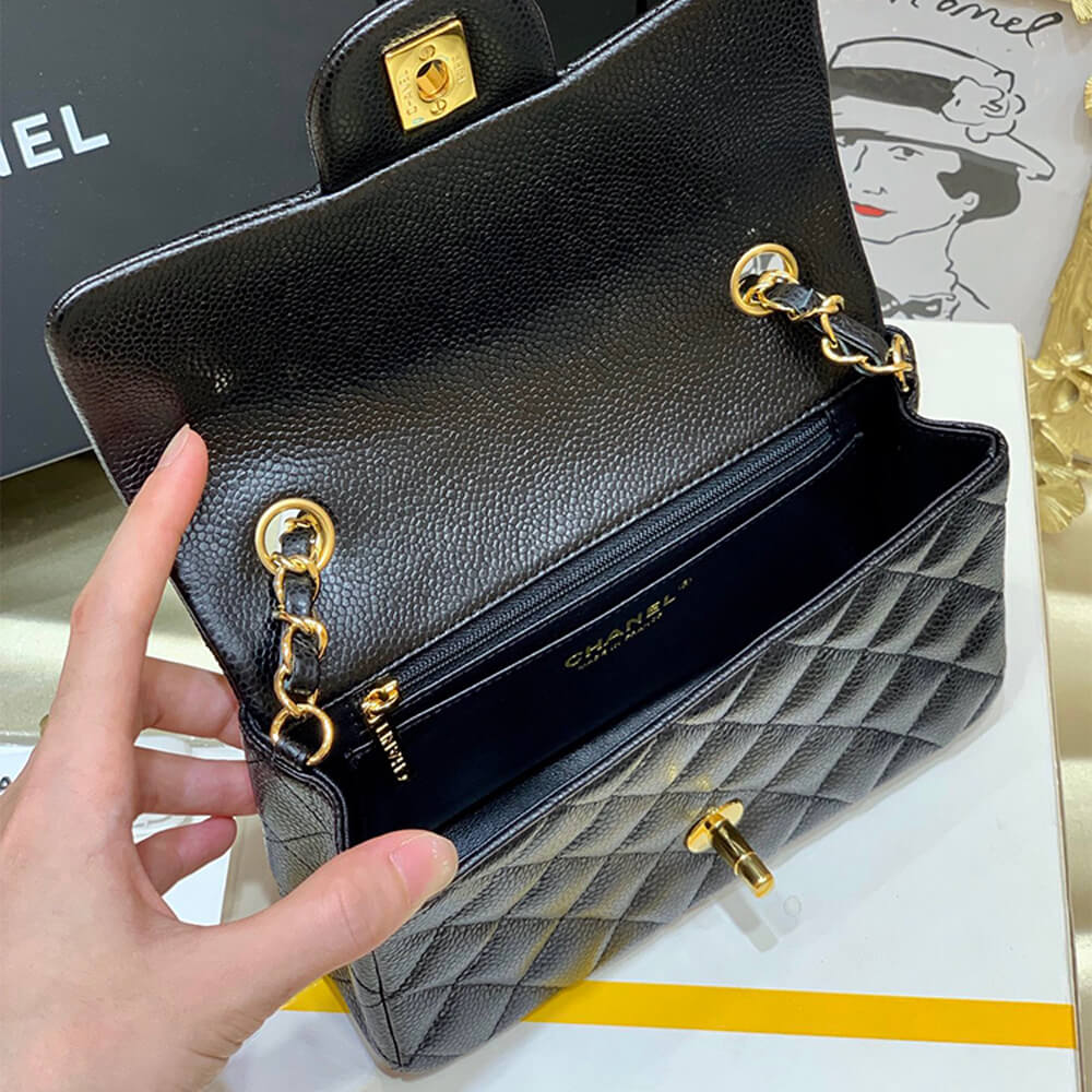 Ch**el MINI FLAP BAG