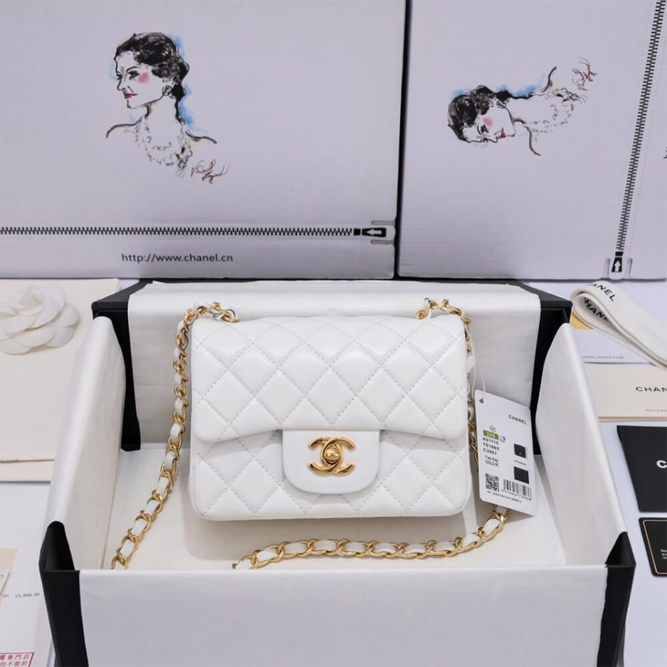 Ch**el MINI FLAP BAG