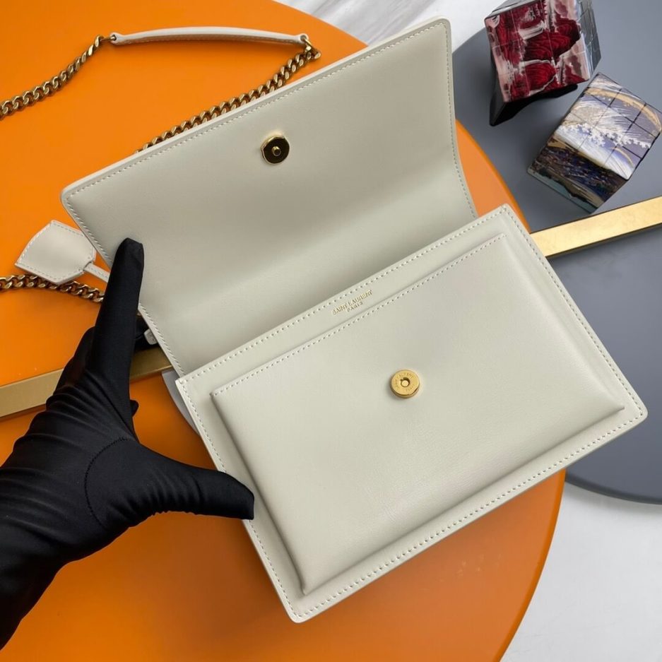 Y51 sunset medium leather shoulder bag