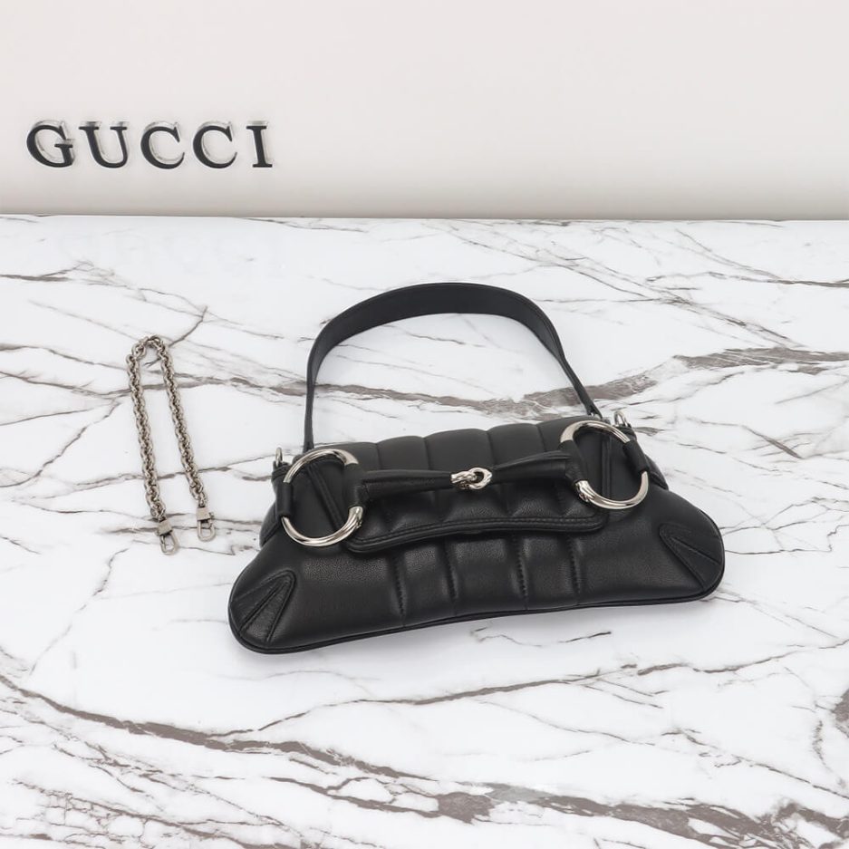 Gvc*1 HORSEBIT CHAIN SMALL SHOULDER BAG