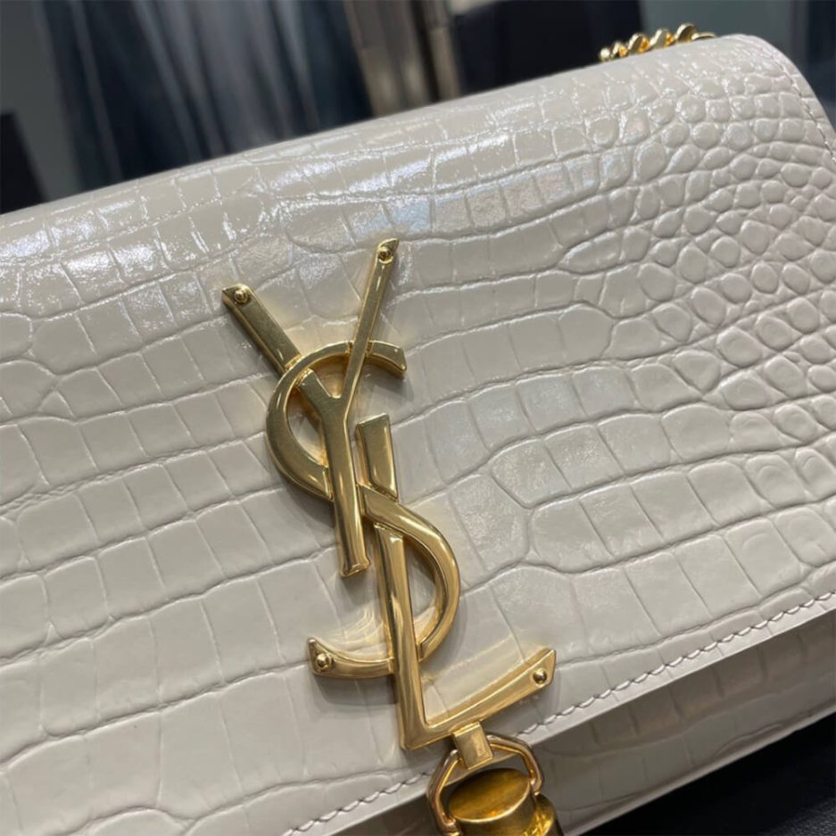 Y51 KATE EMBOSSED SHOULDER BAG