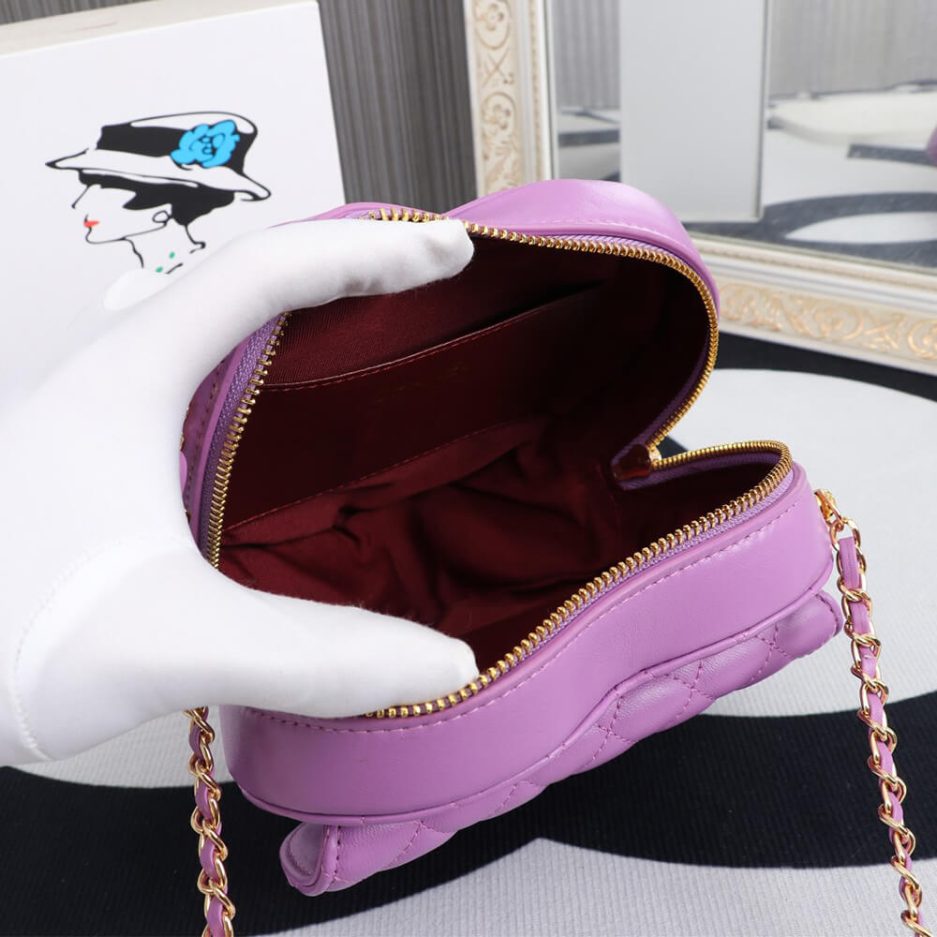 Ch**el 22s Heart Bag