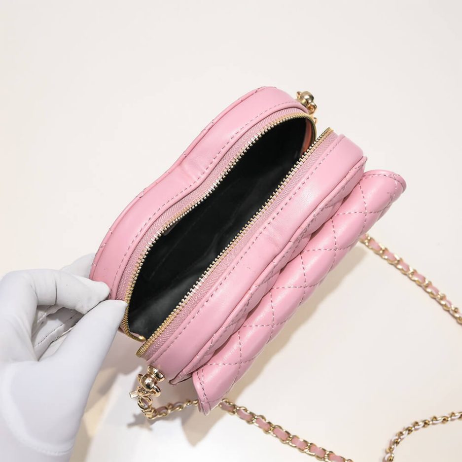 Ch**el 22s Heart Bag
