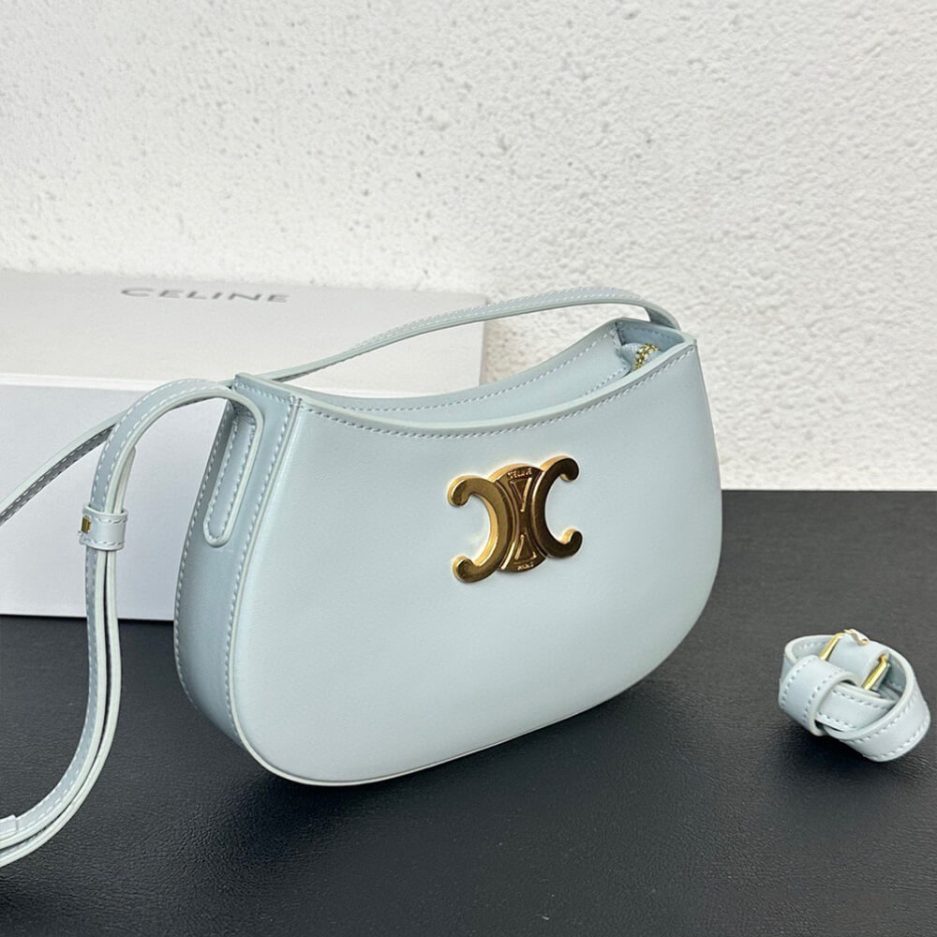 Ce1i*e MEDIUM TILLY BAG in shiny calfskin
