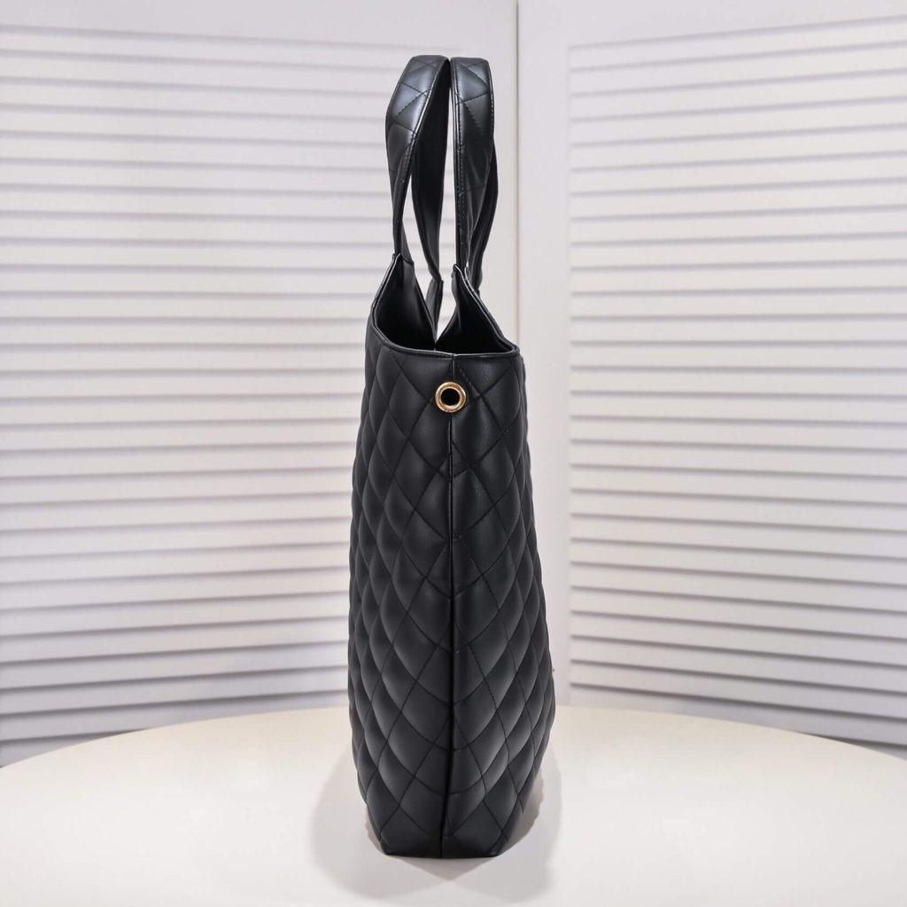 Y51 Icare quilted lambskin oversized shopping bag(High-end grade)