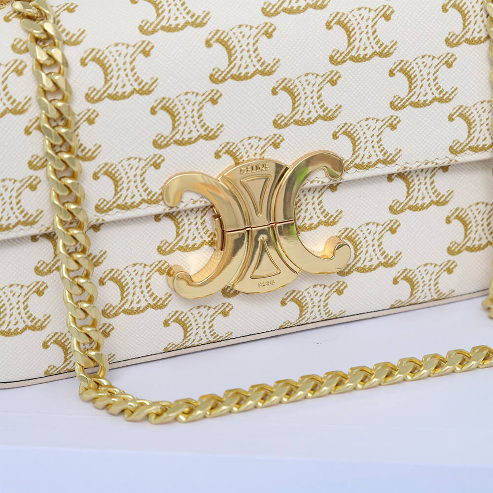 Ce1i*e CHAIN SHOULDER BAG CLAUDE