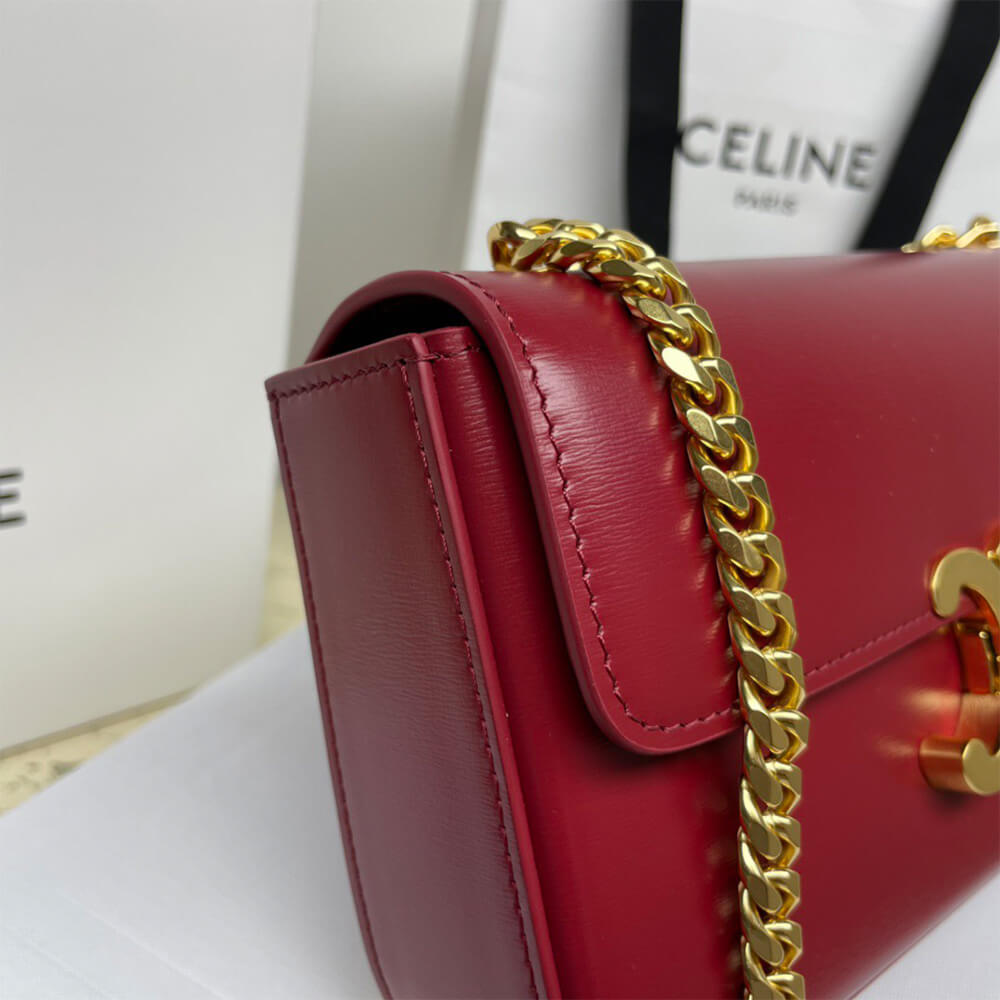 Ce1i*e CHAIN SHOULDER BAG CLAUDE