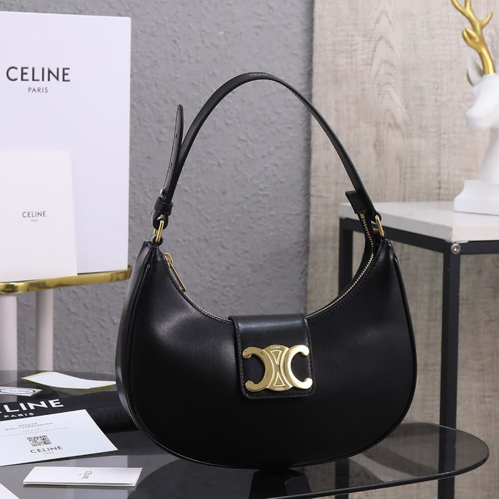 Ce1i*e MEDIUM AVA TRIOMPHE BAG in Smooth Calfskin