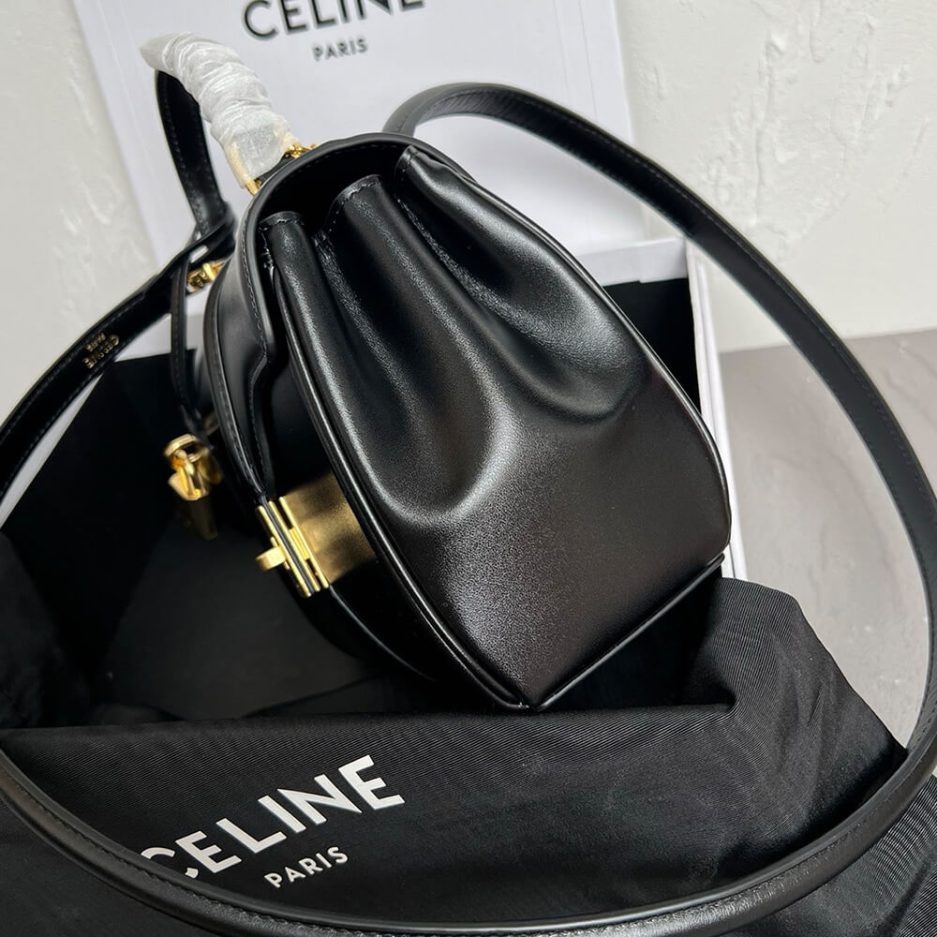 Ce1i*e MINI 16 IN SATINATED CALFSKIN(high-end grade)