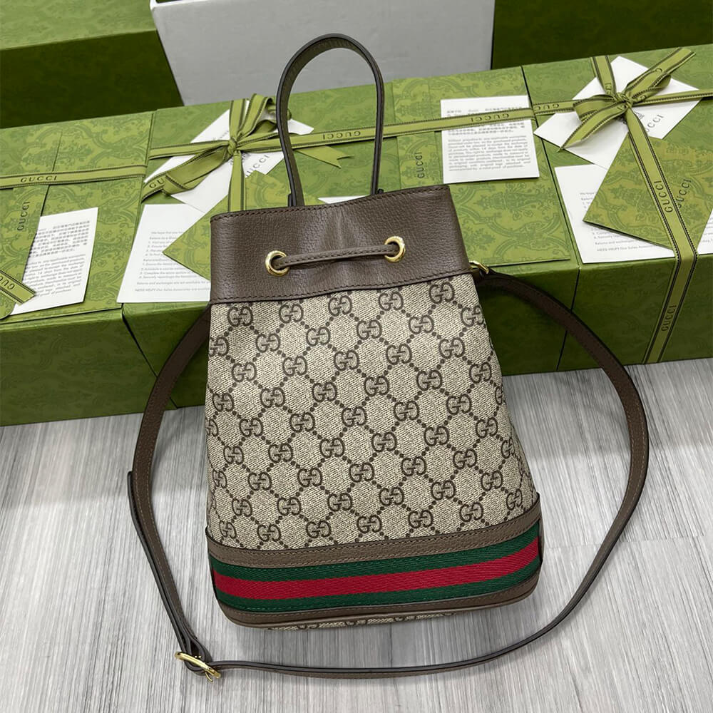 Gvc*1 Ophidia small bucket bag