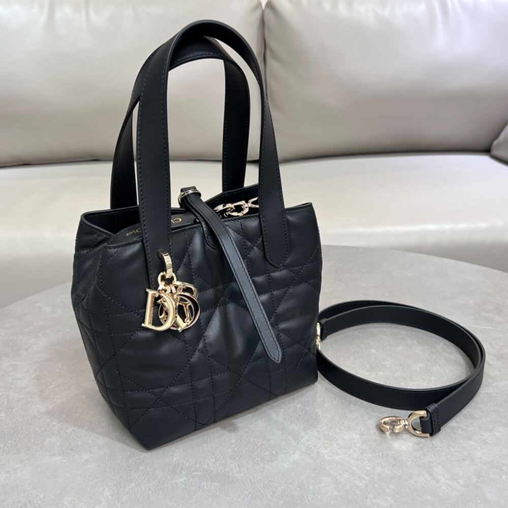 Small D10r Toujours Vertical Tote Bag