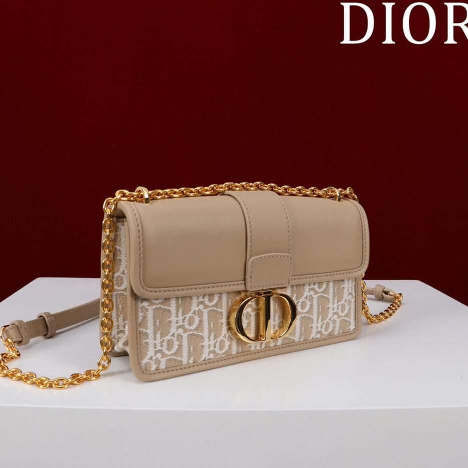 D10r 30 Montaigne East-West Bag with Chain(HIGH-END GRADE)